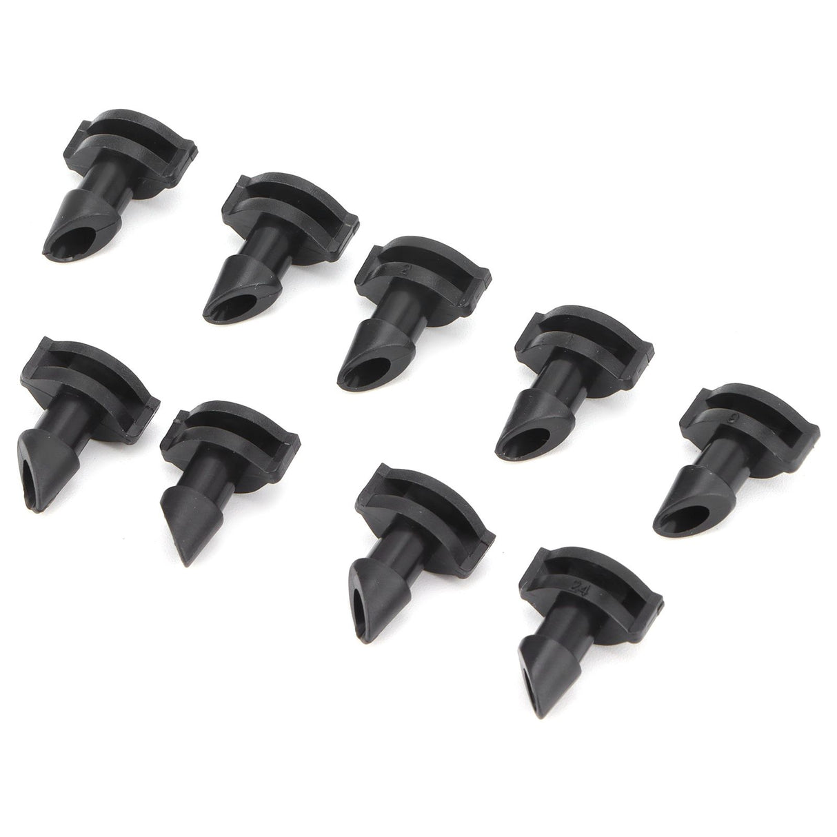 100PCS 360 Degree Misting Nozzle Sprinkler Head Irrigation System for Garden Flowers Orchard