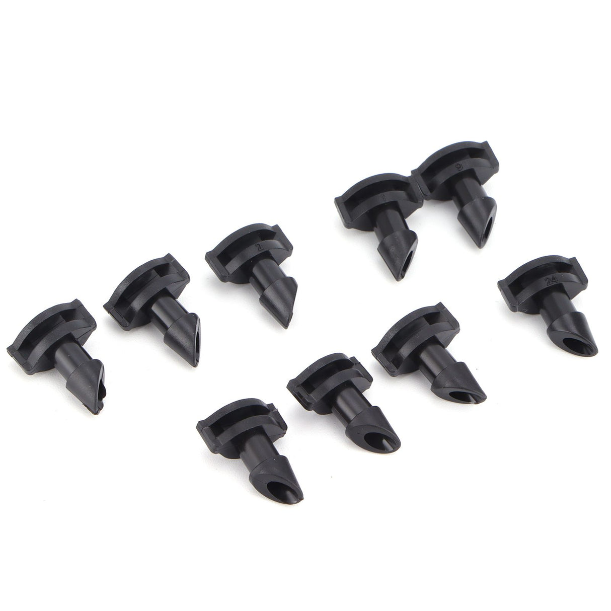 100PCS 360 Degree Misting Nozzle Sprinkler Head Irrigation System for Garden Flowers Orchard