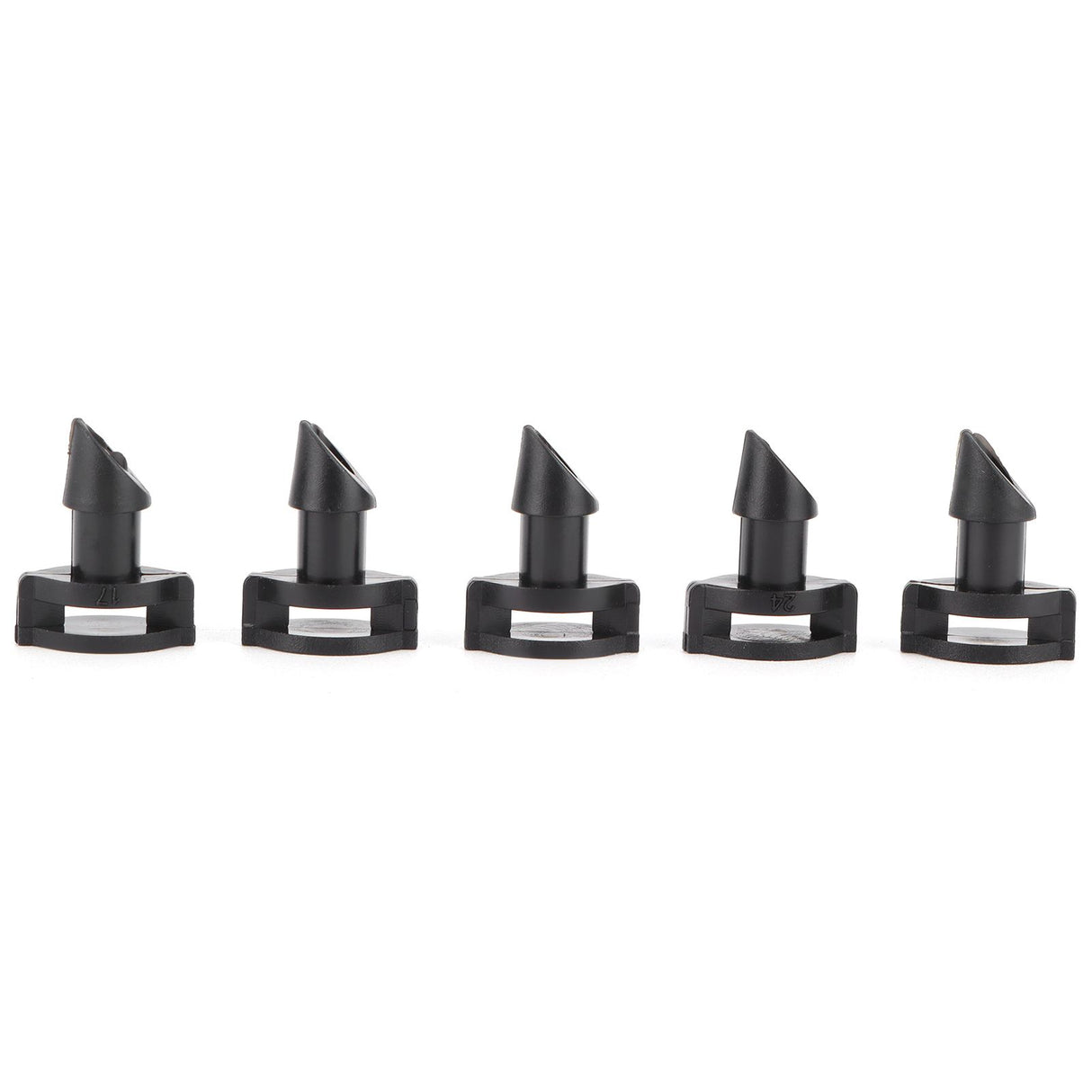 100PCS 360 Degree Misting Nozzle Sprinkler Head Irrigation System for Garden Flowers Orchard
