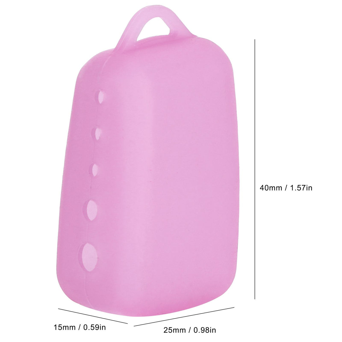 Silicone Toothbrush Head Cover Electric Toothbrush Protective Cap for Home Travel CampingLight Pink