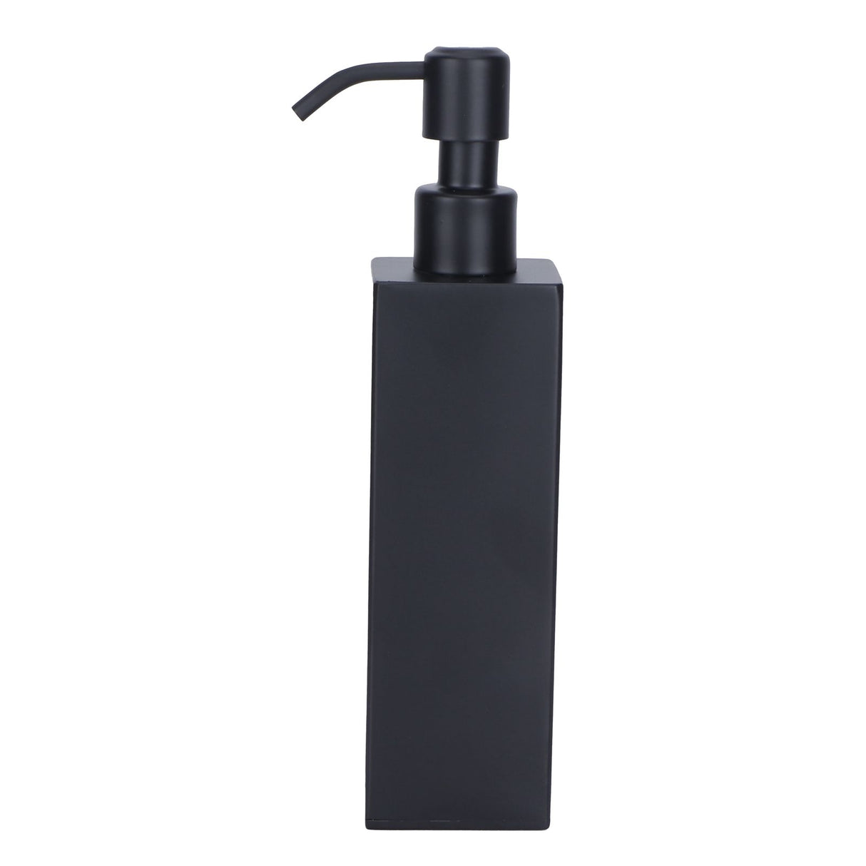 200ml Square Shower Bottle 304 Stainless Steel Shampoo Hand Soap Dispenser Black
