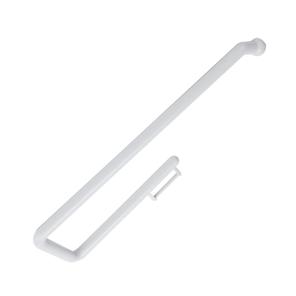 Wall Mounted Paper Roll Holder Towel Hanger Toilet Paper Rack Bathroom Kitchen OrganizerWhite