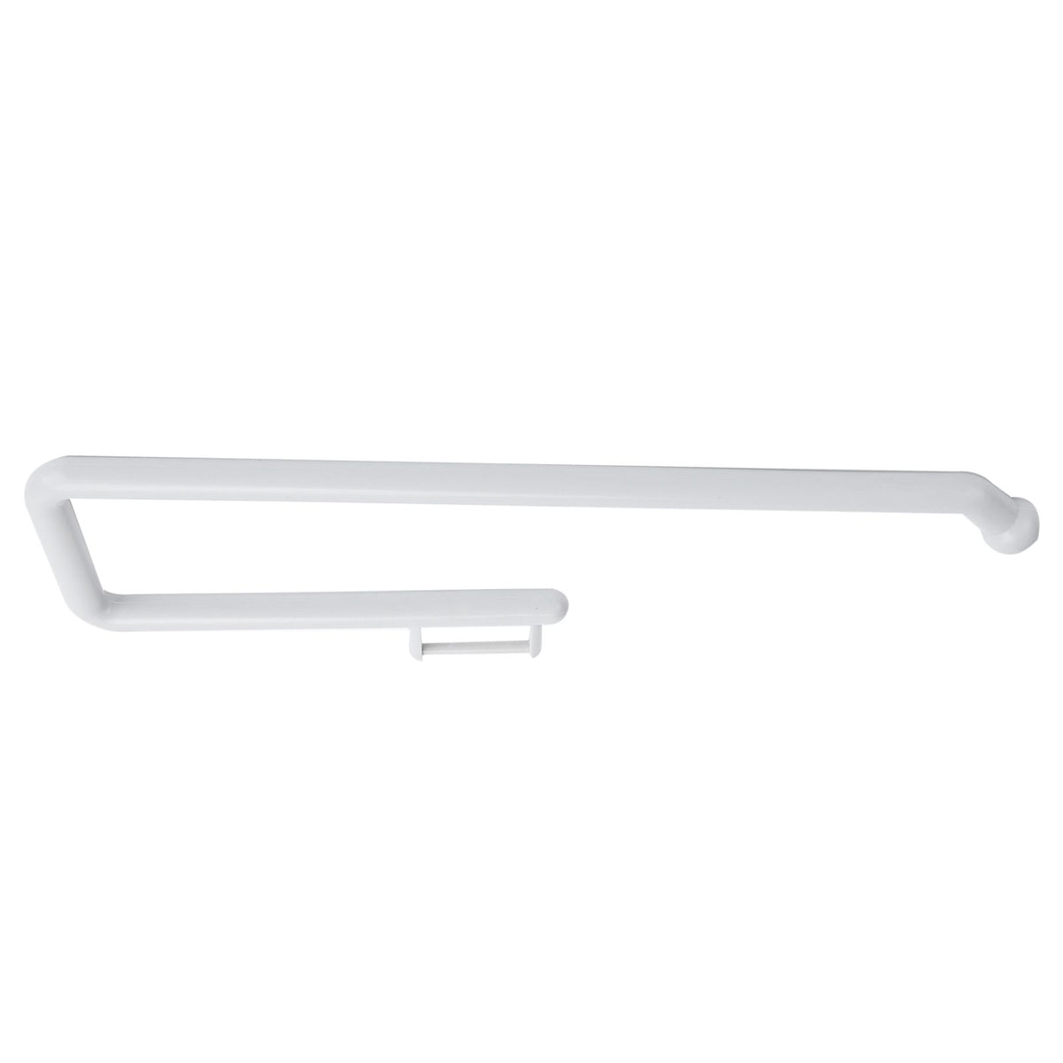 Wall Mounted Paper Roll Holder Towel Hanger Toilet Paper Rack Bathroom Kitchen OrganizerWhite