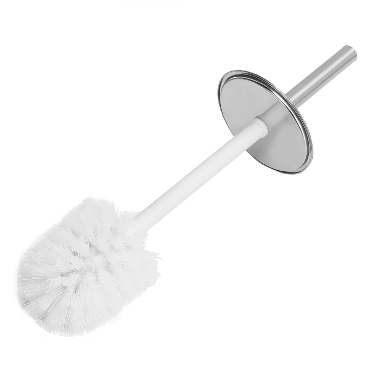Toilet Brush and Vented Holder Set Stainless Steel Cleaning Brush for Bathroom Toilet