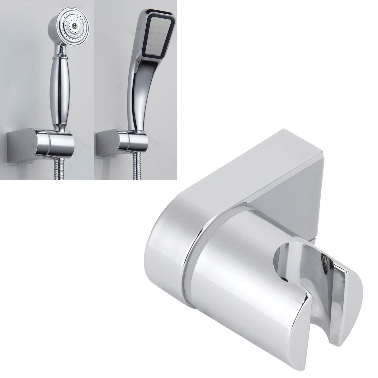 Shower Head Bracket Wall Hanging Rotatable Handheld Shower Stand Holder for Home Bathroom