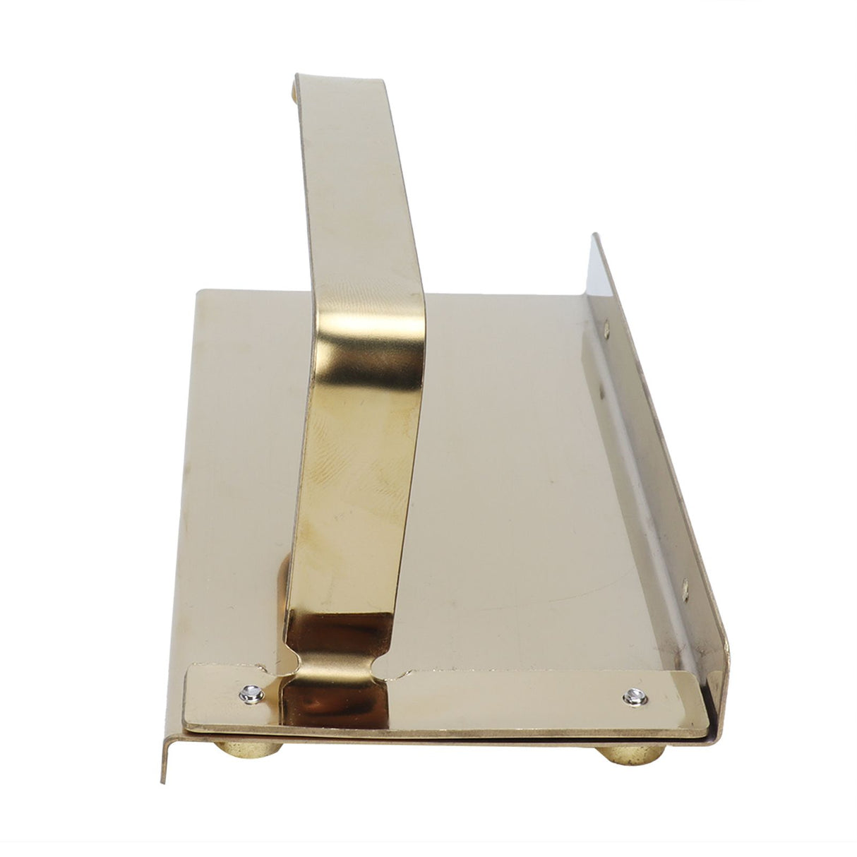Golden Stainless Steel Roll Paper Shelf Bathroom Toilet Paper Holder Rack for Home