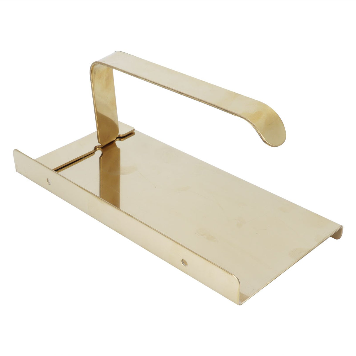 Golden Stainless Steel Roll Paper Shelf Bathroom Toilet Paper Holder Rack for Home