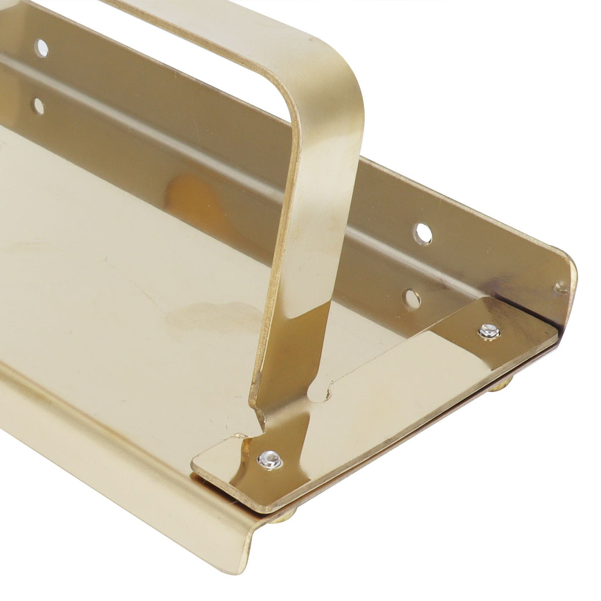 Golden Stainless Steel Roll Paper Shelf Bathroom Toilet Paper Holder Rack for Home