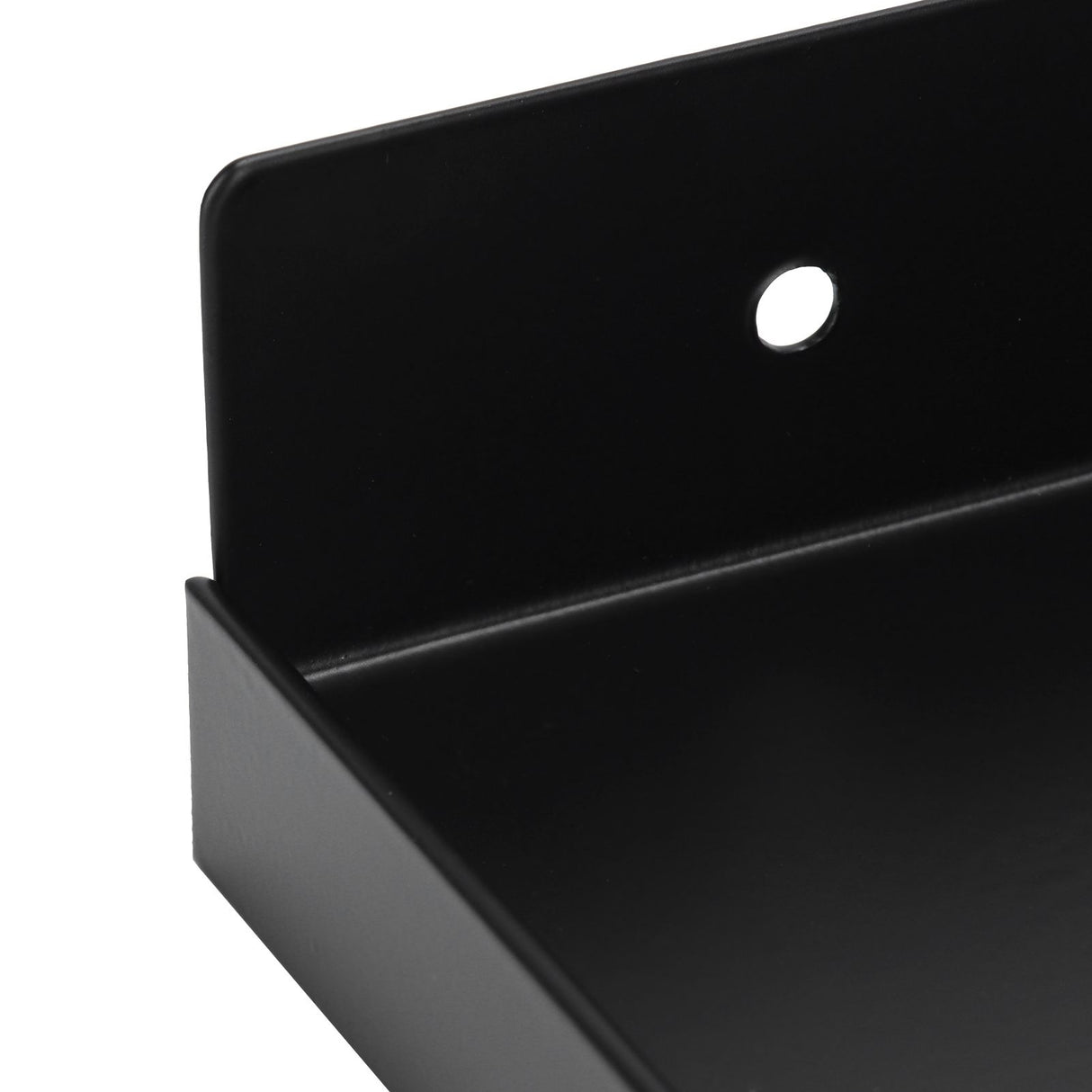 Bathroom Phone Holder Wall Mounted Thick Phone Storage Shelf Toilet Accessory 185x90mmBlack
