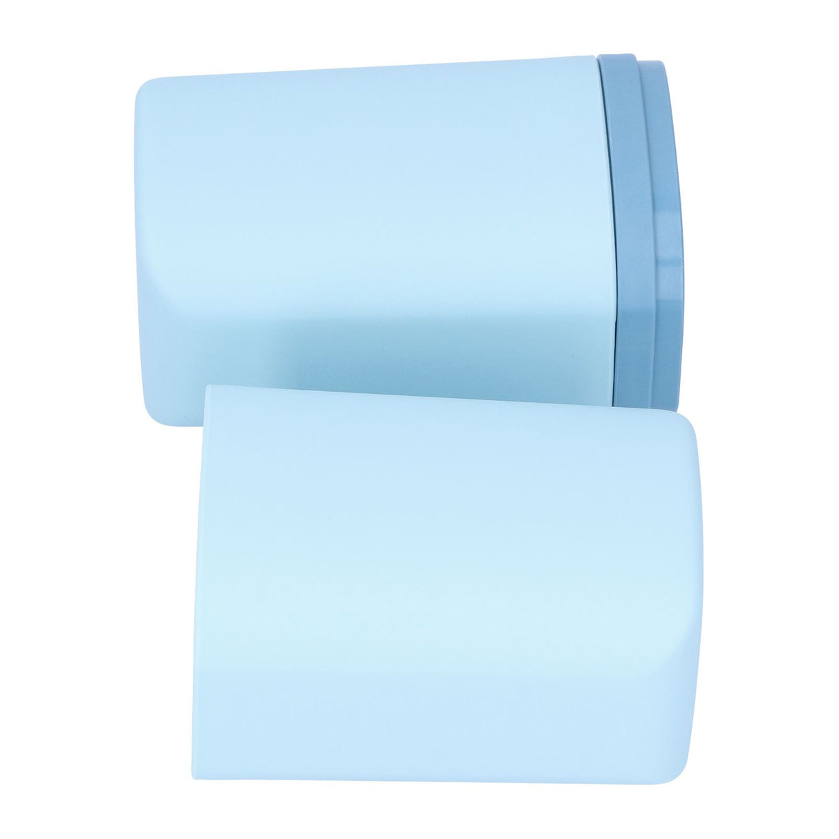 Portable Toothbrush Holder Toothbrush Storage Box Toothpaste Box for Indoor Outdoor Camping TravelBlue