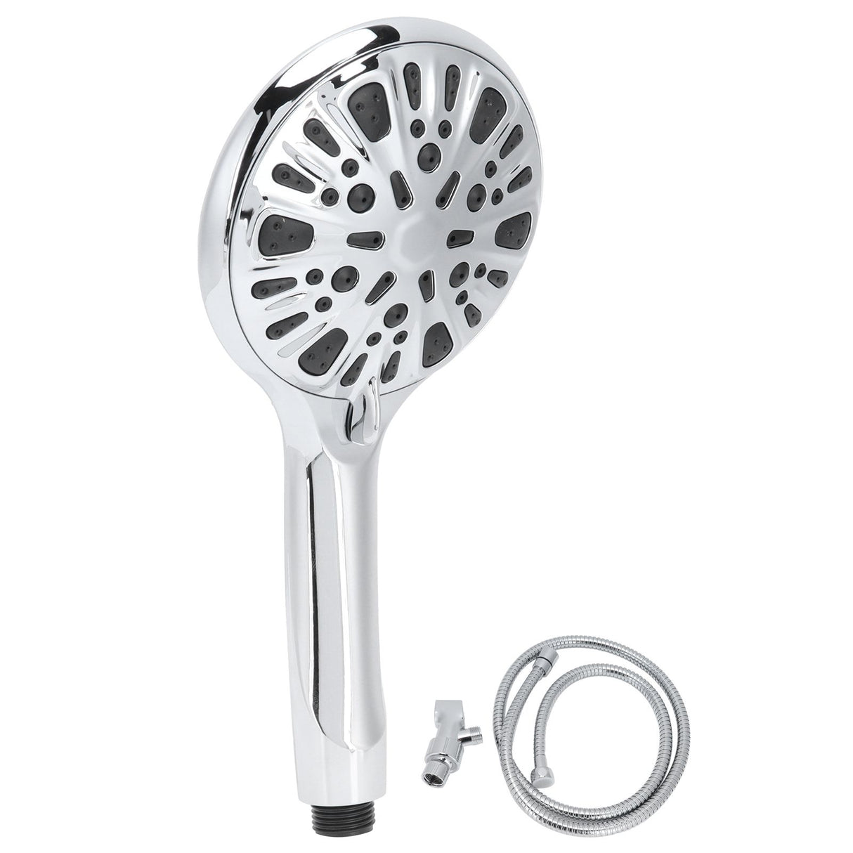 G1/2 Shower Head 9 Spray Setting High Pressure Handheld Shower Sprayer Bathroom AccessoryShower Set