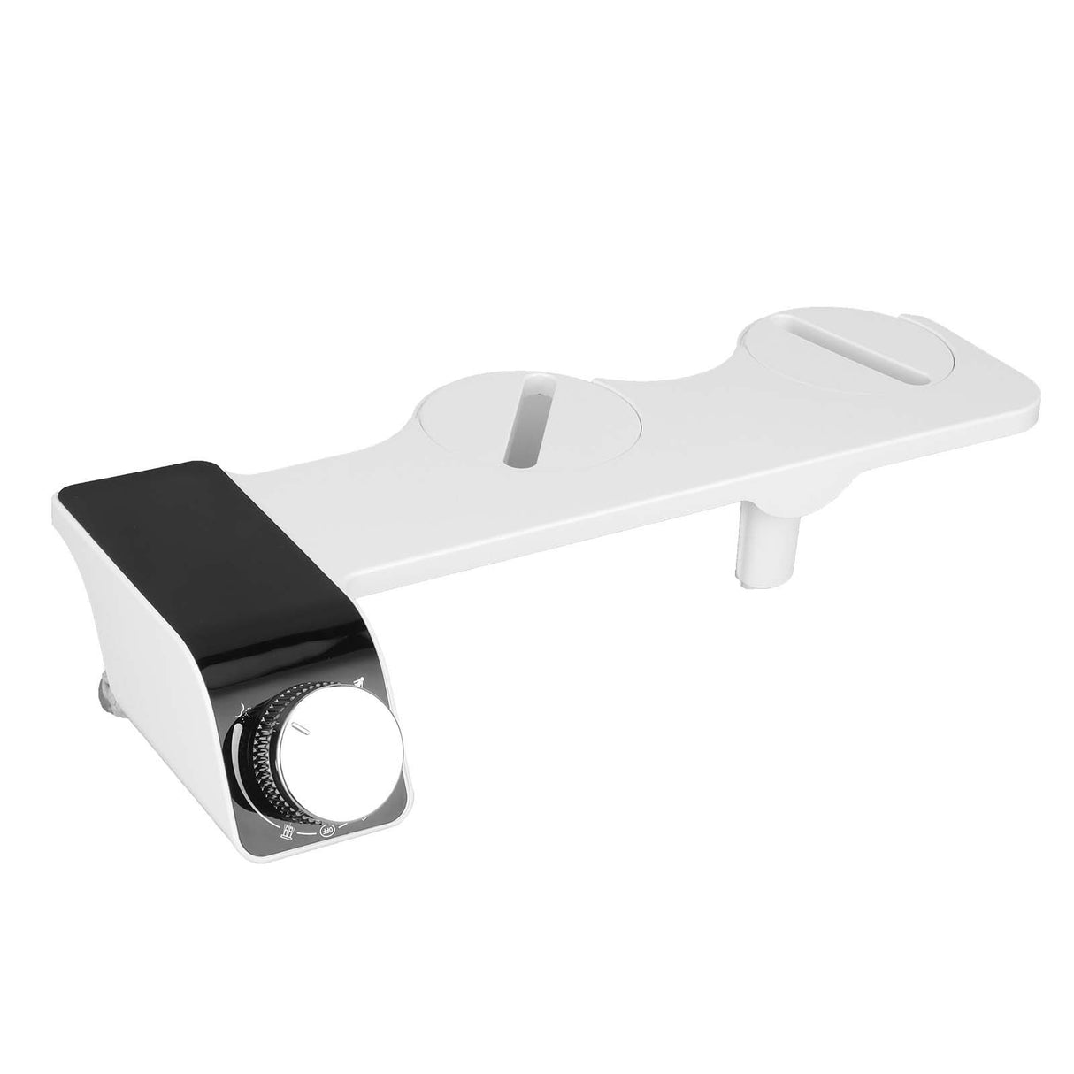 Bidet Toilet Seat Attachment NonElectric Dual Nozzle Adjustable Pressure SelfCleaning(G9/16 North America )