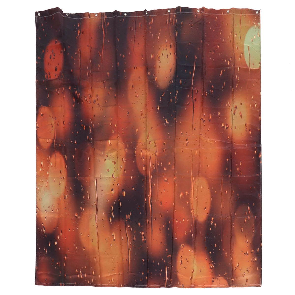 Bath Curtain with Rings Waterproof Innovative Thicken Shower Curtain for Home Bathroom150x180cm