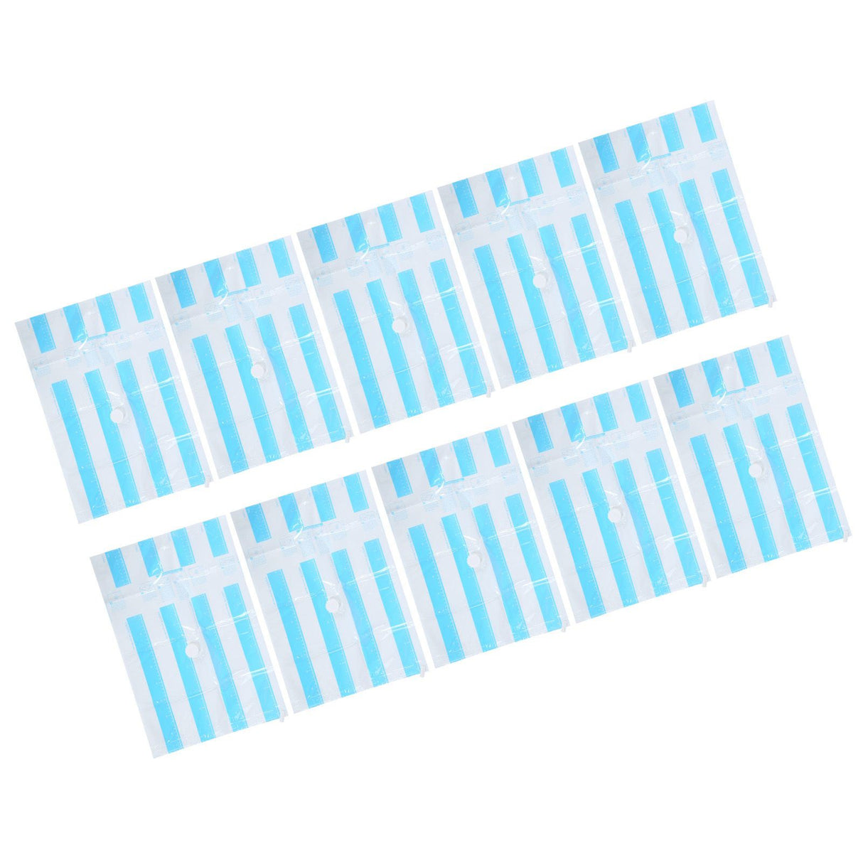10Pcs/Set 12C Vacuum Storage Bag Space Saving Compressed Bag with 3.5cm Thread Air Inlet