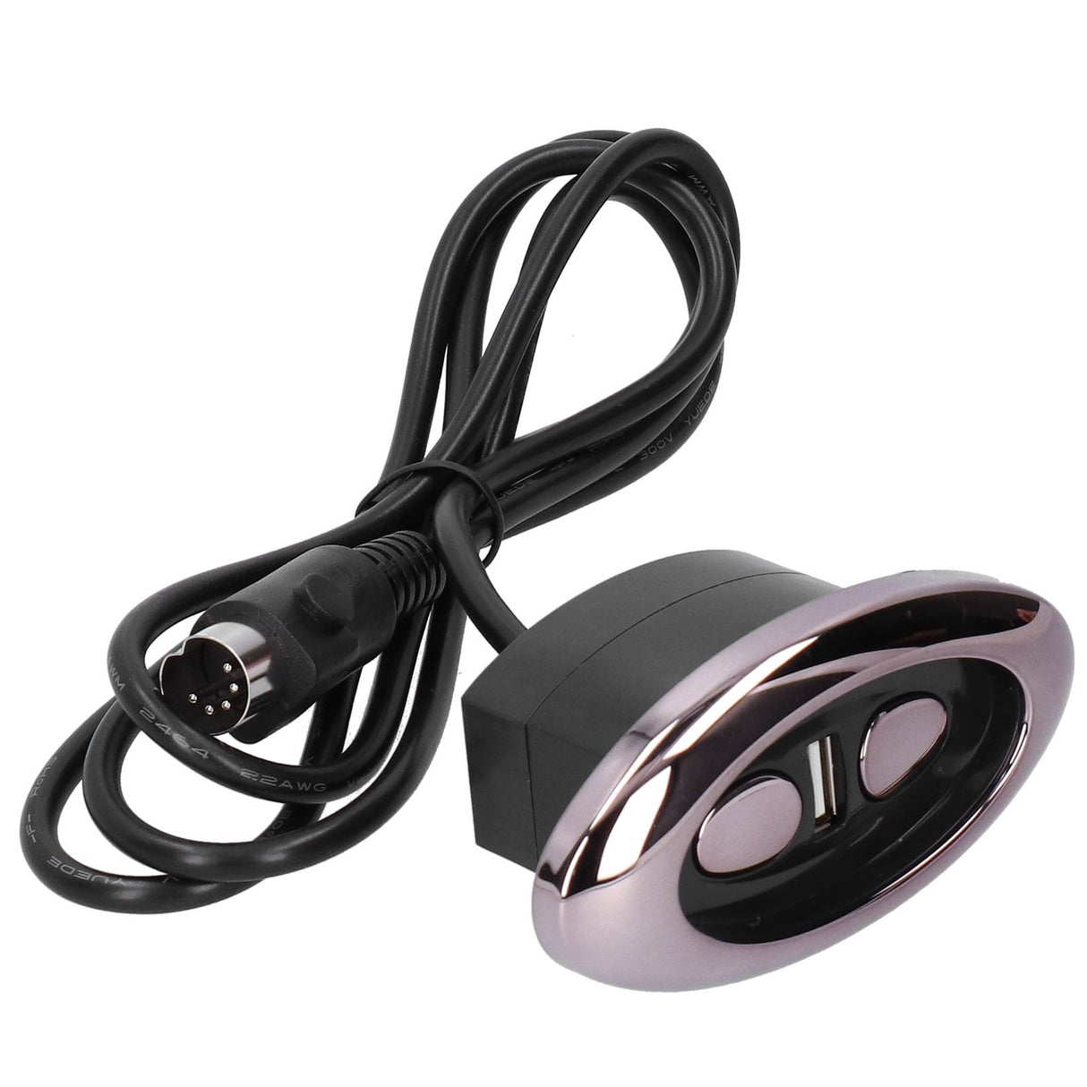 Electric Recliner Controller 2 Button 5 Pin Hand Switch Controller for Lift Chair Electric Sofa