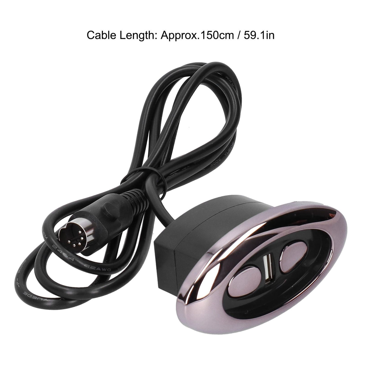 Electric Recliner Controller 2 Button 5 Pin Hand Switch Controller for Lift Chair Electric Sofa