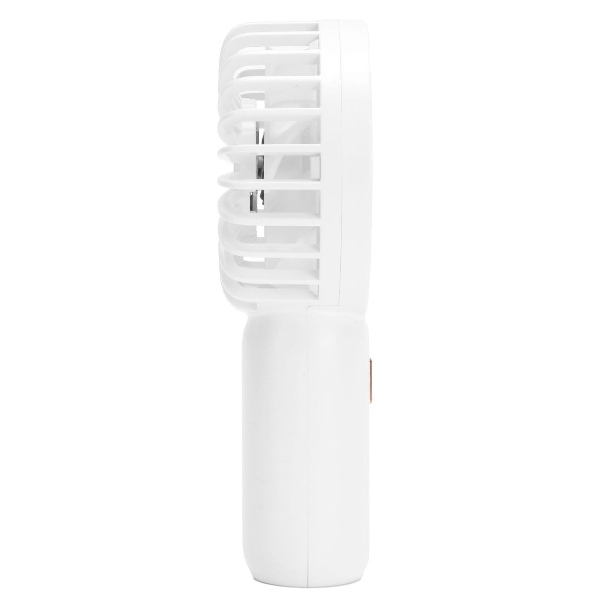 Portable Handheld Fan USB Rechargeable Enhanced Wind Small Fan for Travel Office StudyWhite