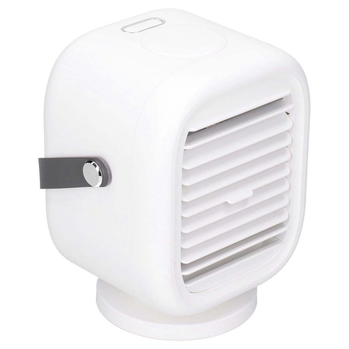 190ml Humidification Air Cooler USB Charging 120° Shaking Head Cooling Fan for Home OfficeWhite