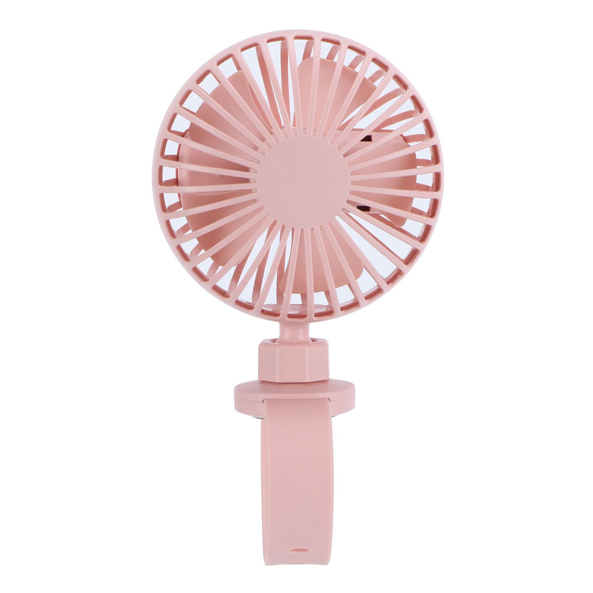 USB Charging Fan with Comfortable Wrist Strap Portable Mini Fan for Indoor Outdoor TravelPink