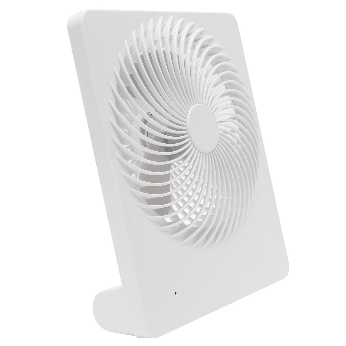 Portable Desktop Fan Mute Desktop USB Charging White Small Fan for Home Office Dormitory