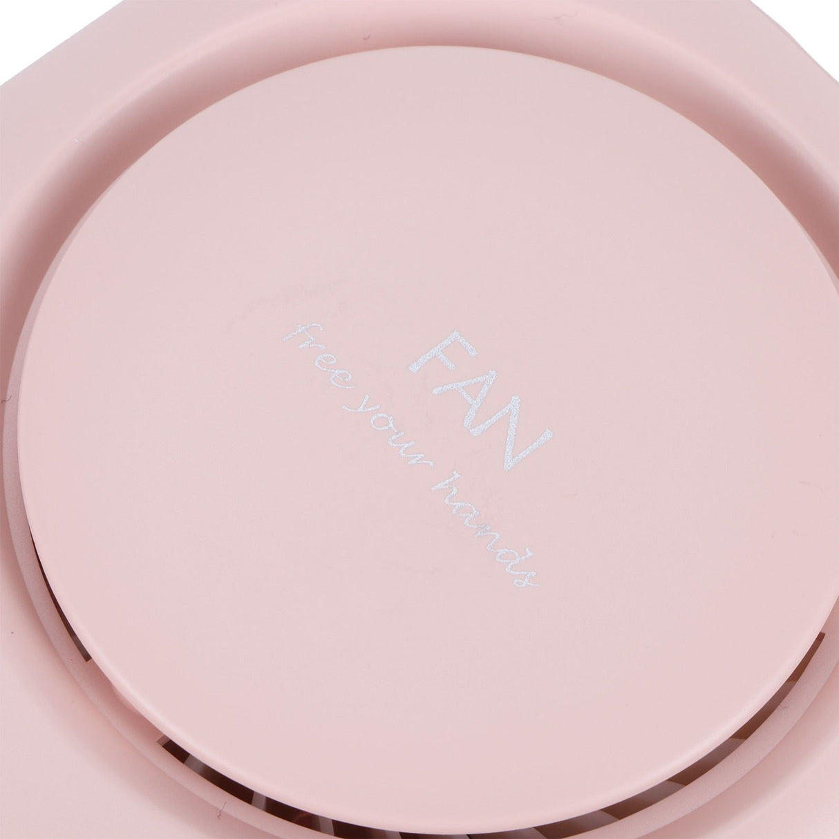 Mini Electric Fan Portable USB Charging Neck Hanging Bladeless Fan for Outdoor Sports TravelPink