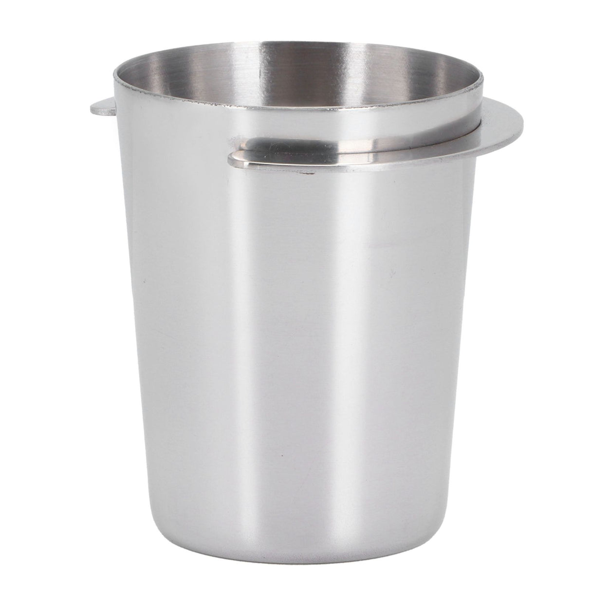 51mm Stainless Steel Coffee Machine Handle Dosing Cup Mug Coffee Powder Feeder Part