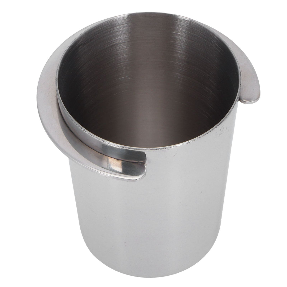 51mm Stainless Steel Coffee Machine Handle Dosing Cup Mug Coffee Powder Feeder Part