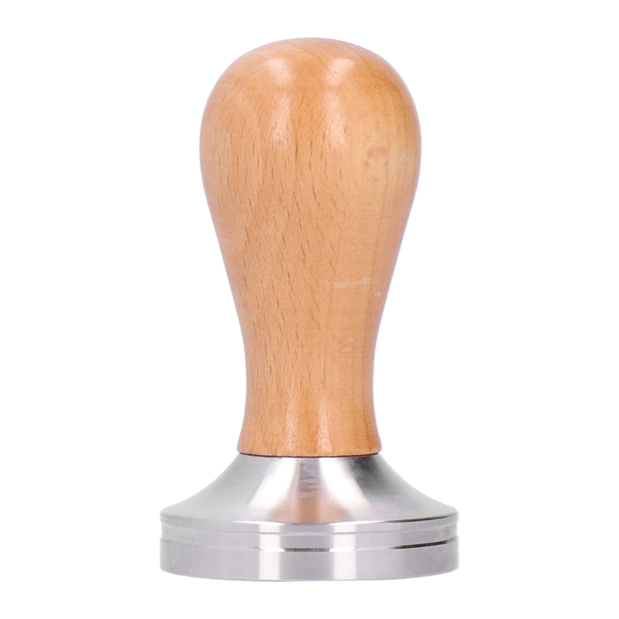 51mm Coffee Tamper Stainless Steel Coffee Powder Press Hammer with Wood Handle Tool