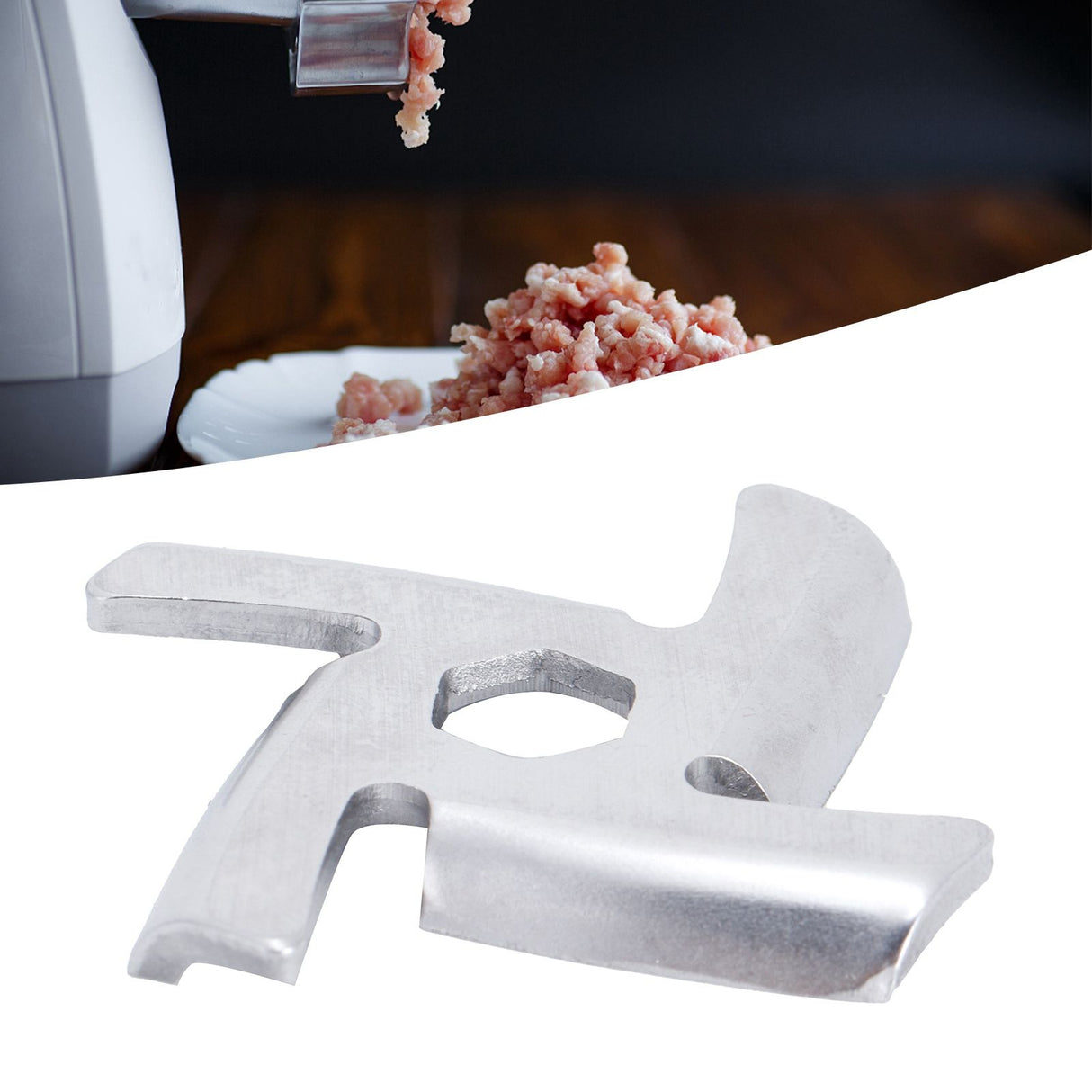 Electric Mincer Blade Stainless Steel Cross Grinding Plate Replacement Accessories