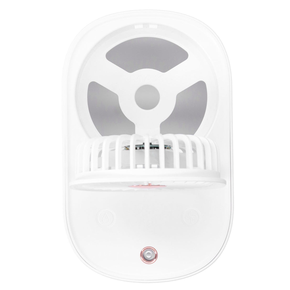 90 Degree Folding Electric Fan 2 in1 Portable Humidifying Electric Fan for Home OfficeWhite
