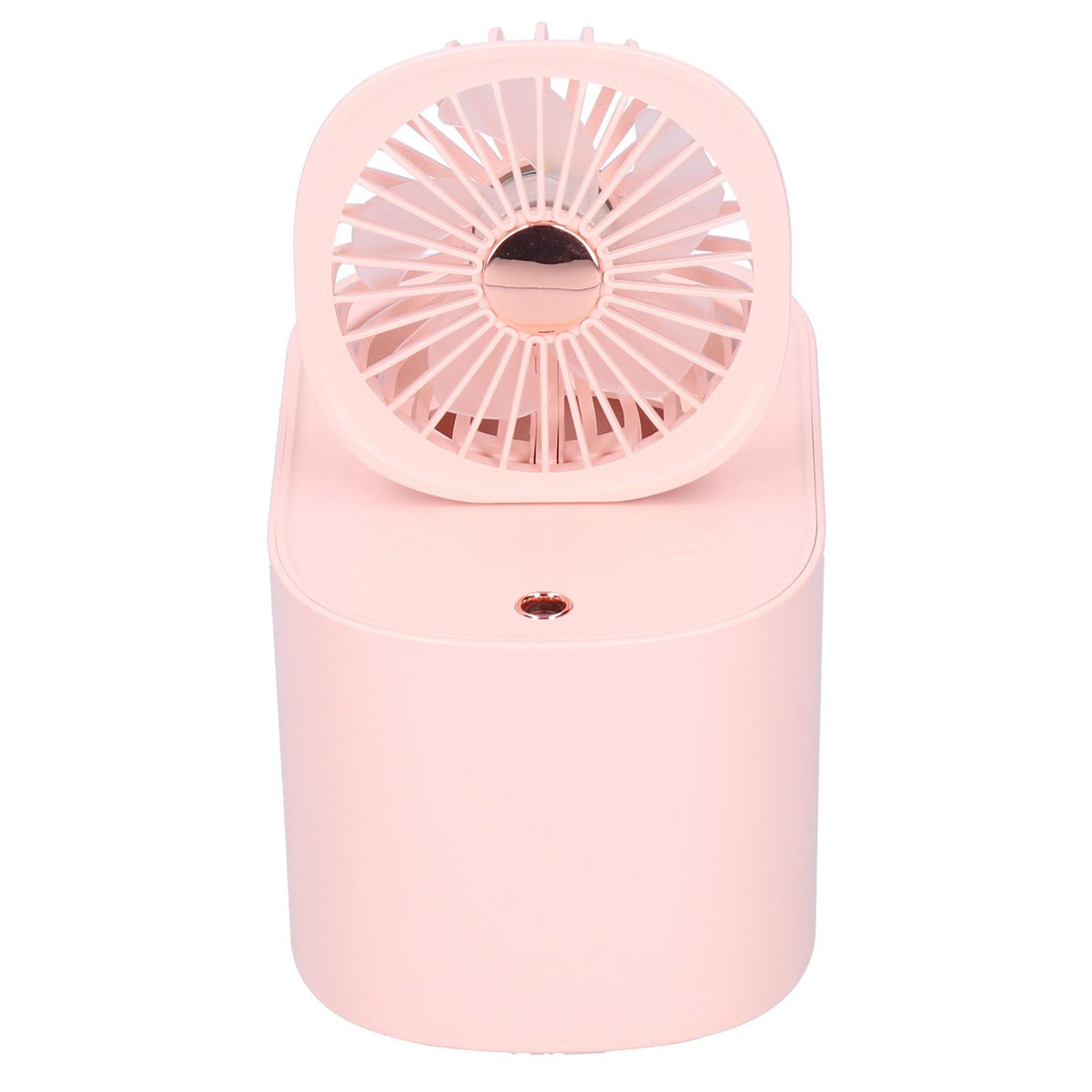 90 Degree Folding Electric Fan 2 in1 Portable Humidifying Electric Fan for Home OfficePink