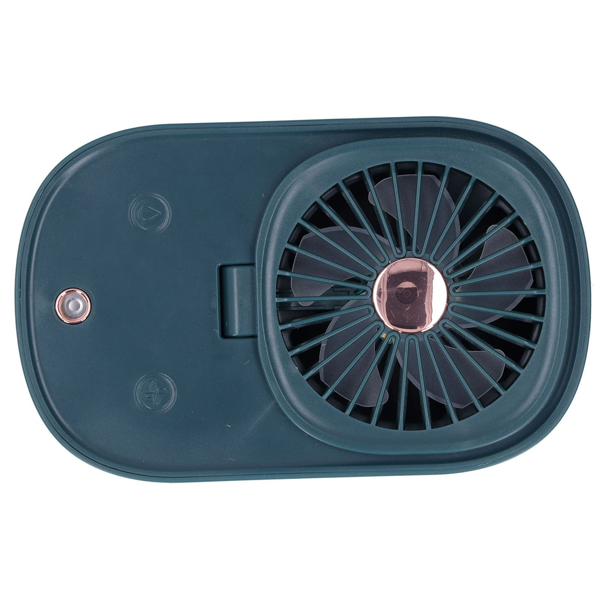 90 Degree Folding Electric Fan 2 in1 Portable Humidifying Electric Fan for Home OfficeDark Blue