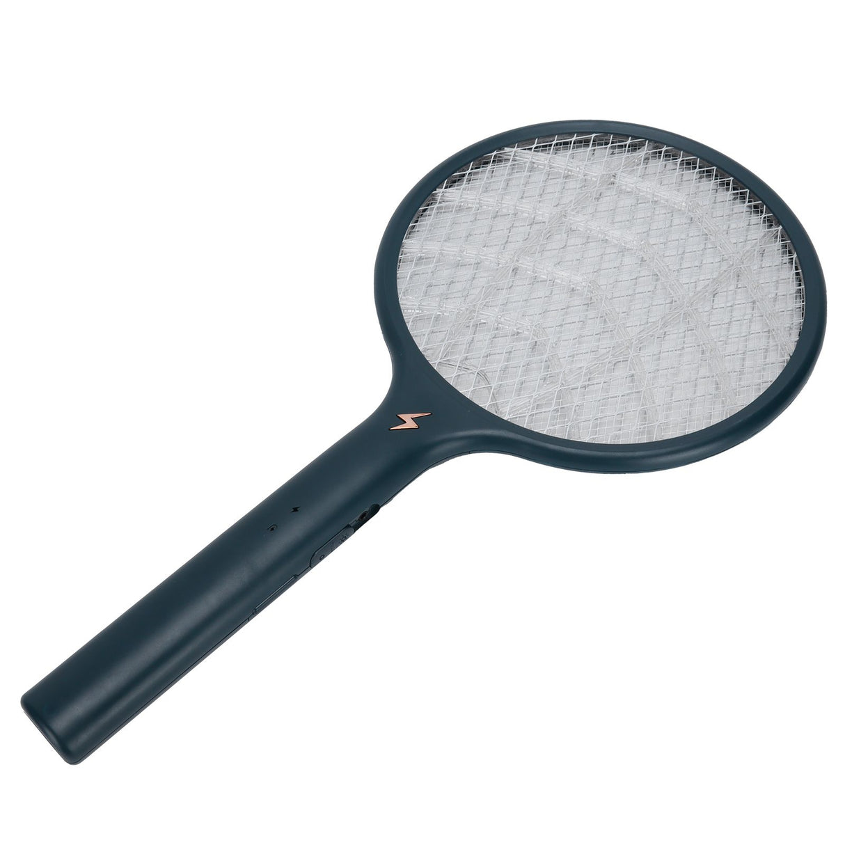 2 in 1 Mosquito Killer Lamp Electric Fly Swatter Mosquito Racket USB Charging for Home(Base de charge support mural )