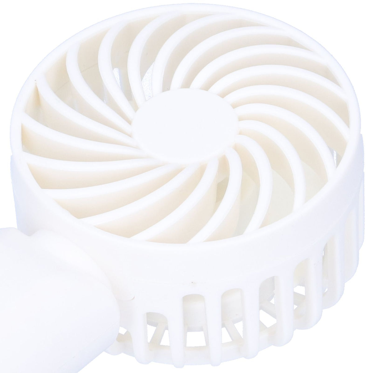 3‑Gear Adjustable Fan Portable Handheld Mobile Phone Holder Electric Fan for DormitoryWhite