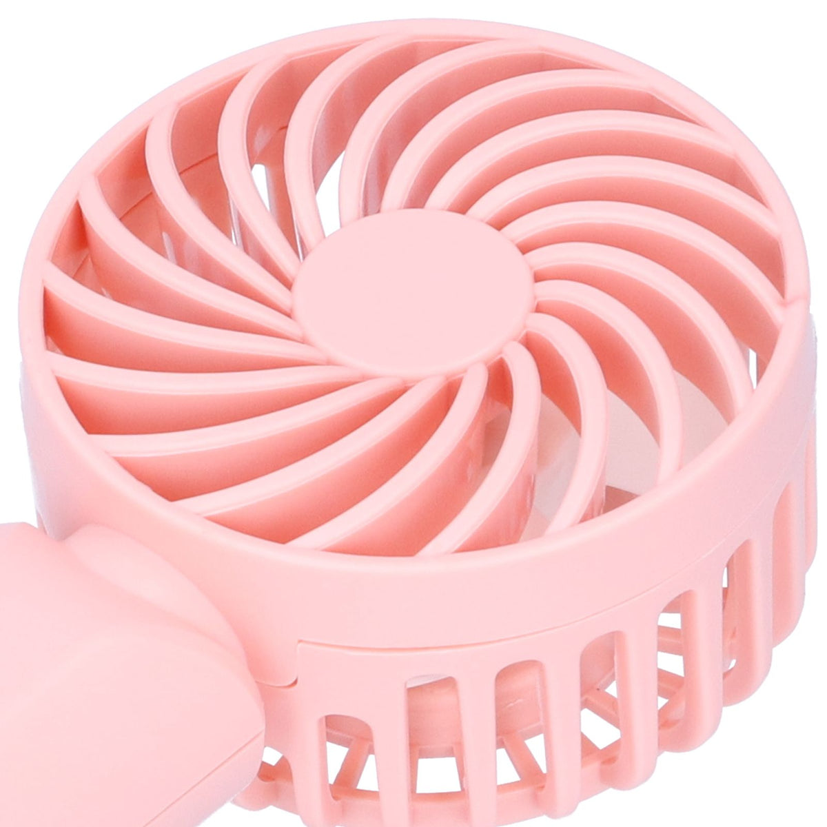 3‑Gear Adjustable Fan Portable Handheld Mobile Phone Holder Electric Fan for DormitoryPink