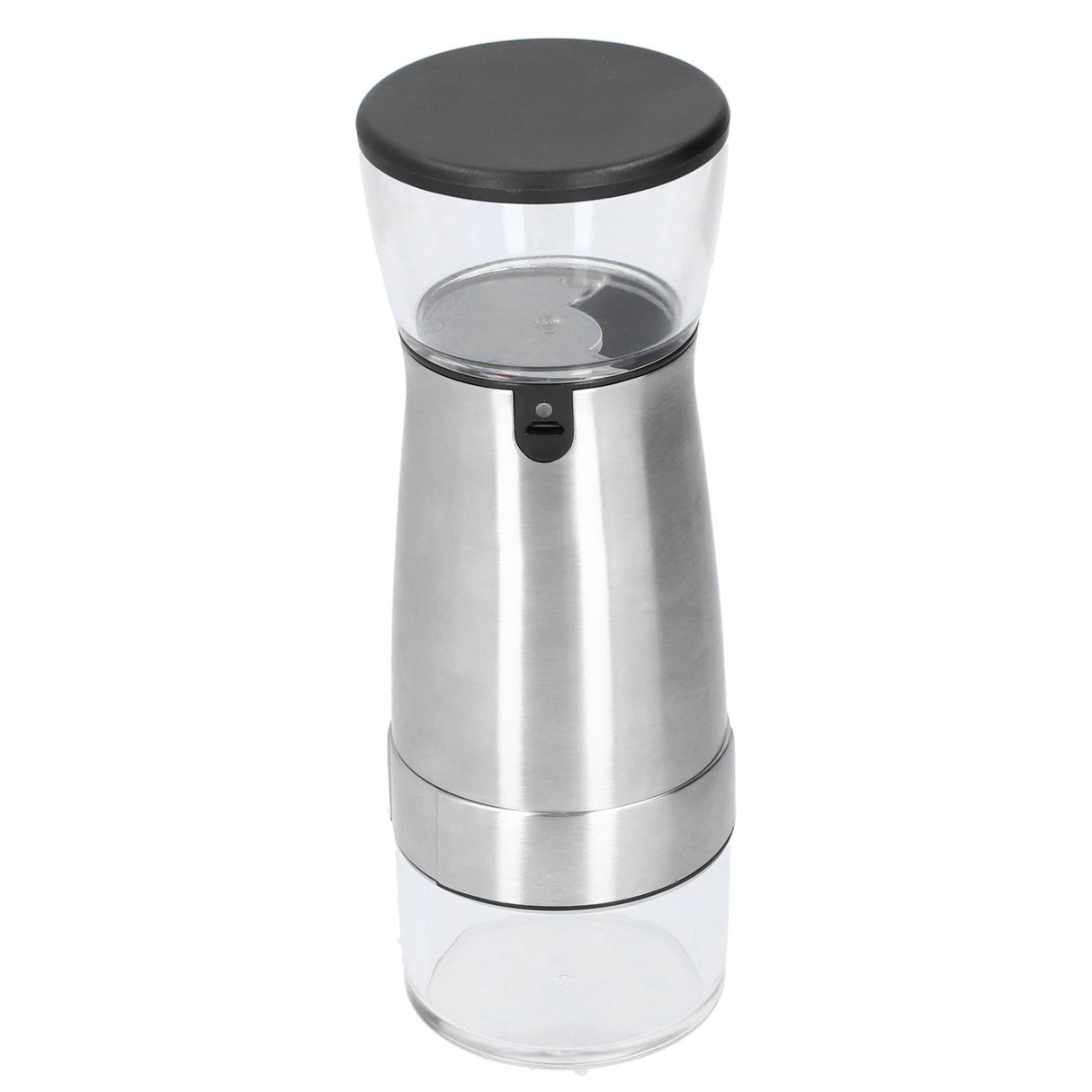 Stainless Steel Electric Grinder USB Charging Automatic Pepper Coffee Bean Crusher for Home Use