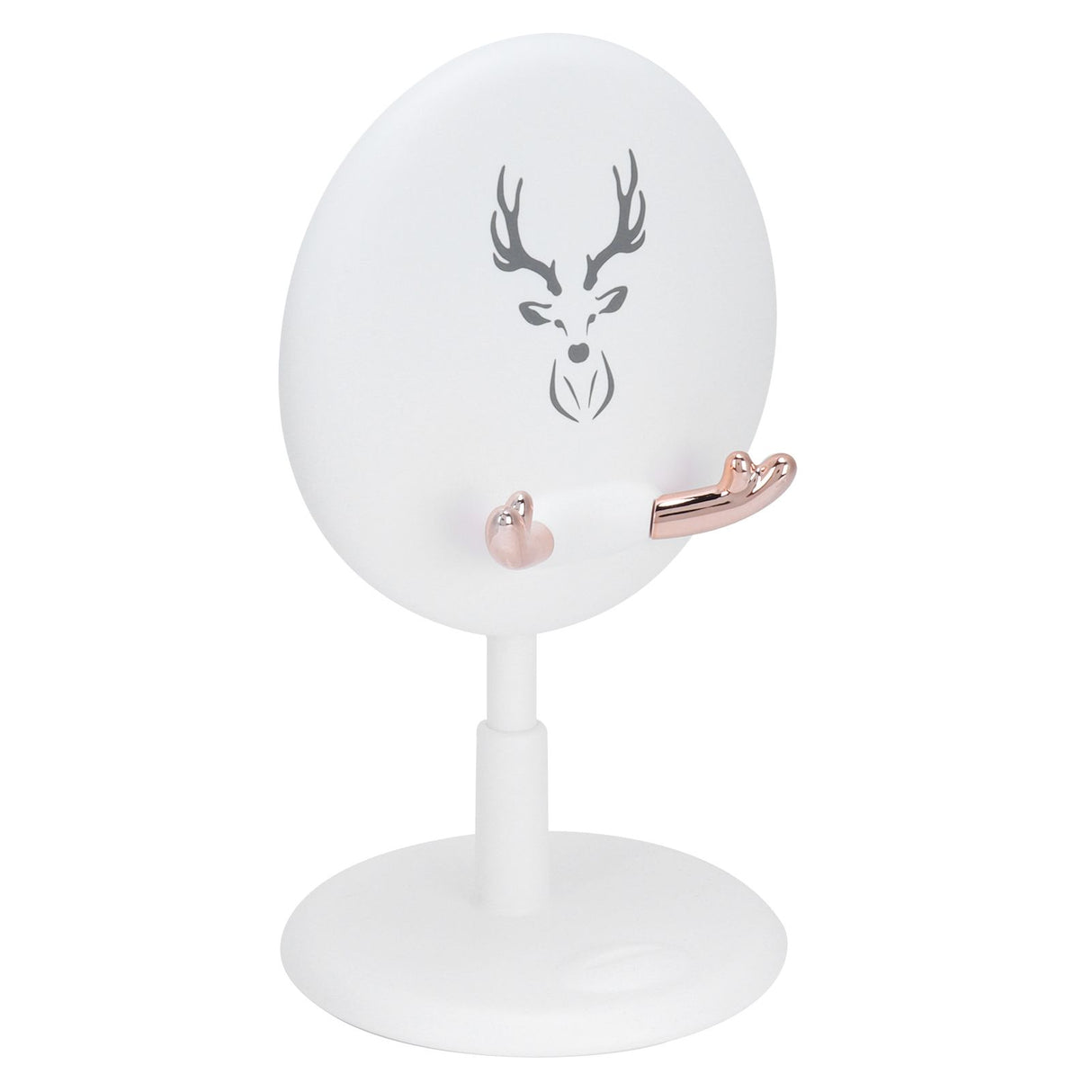 Cute Mobile Phone Holder Folding Mobile Phone Desktop Bracket for Live BroadcastWhite
