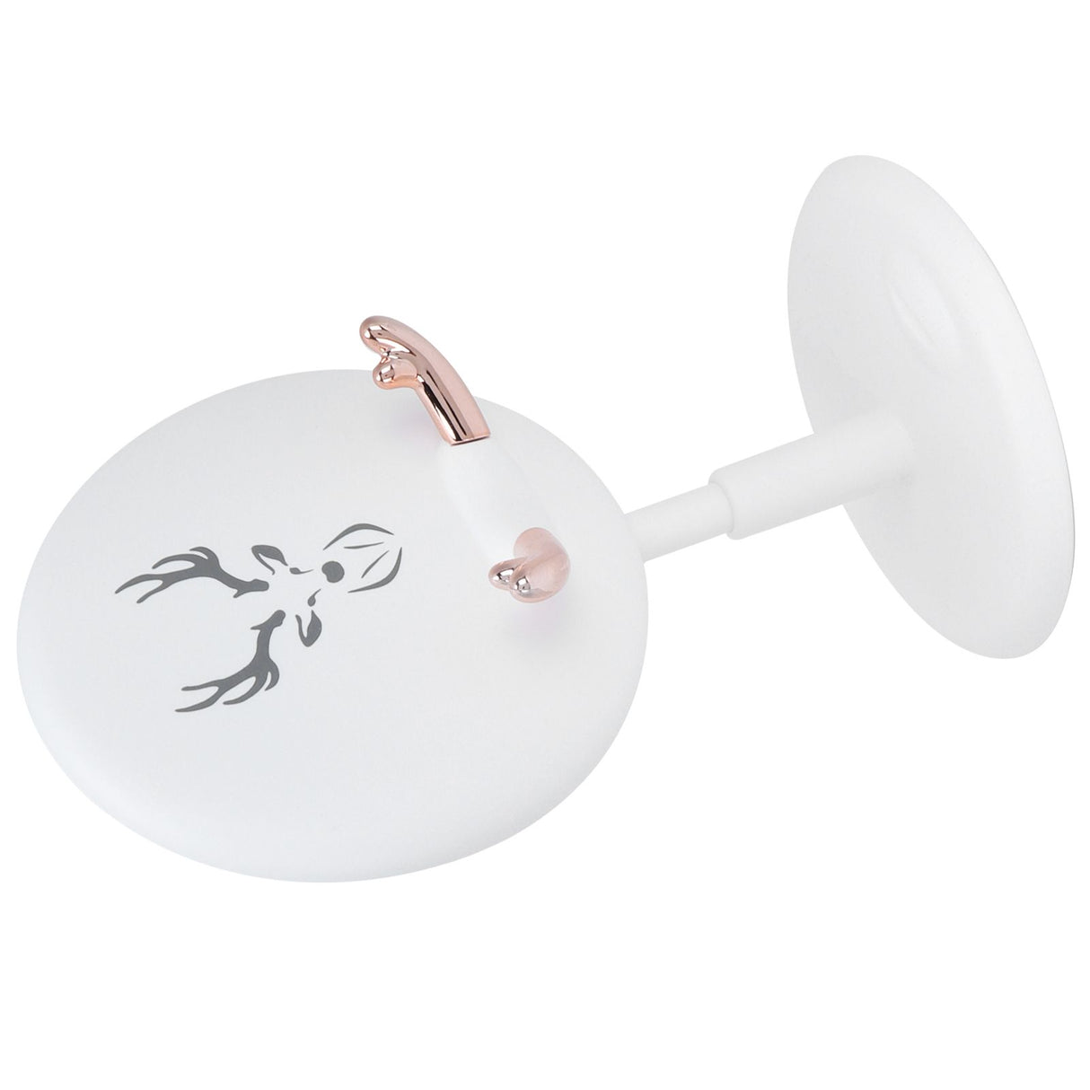 Cute Mobile Phone Holder Folding Mobile Phone Desktop Bracket for Live BroadcastWhite