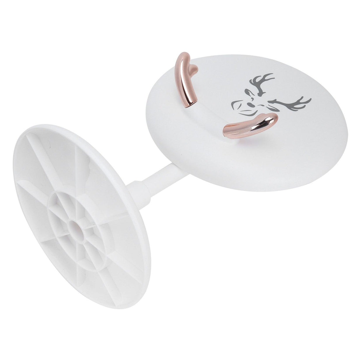 Cute Mobile Phone Holder Folding Mobile Phone Desktop Bracket for Live BroadcastWhite
