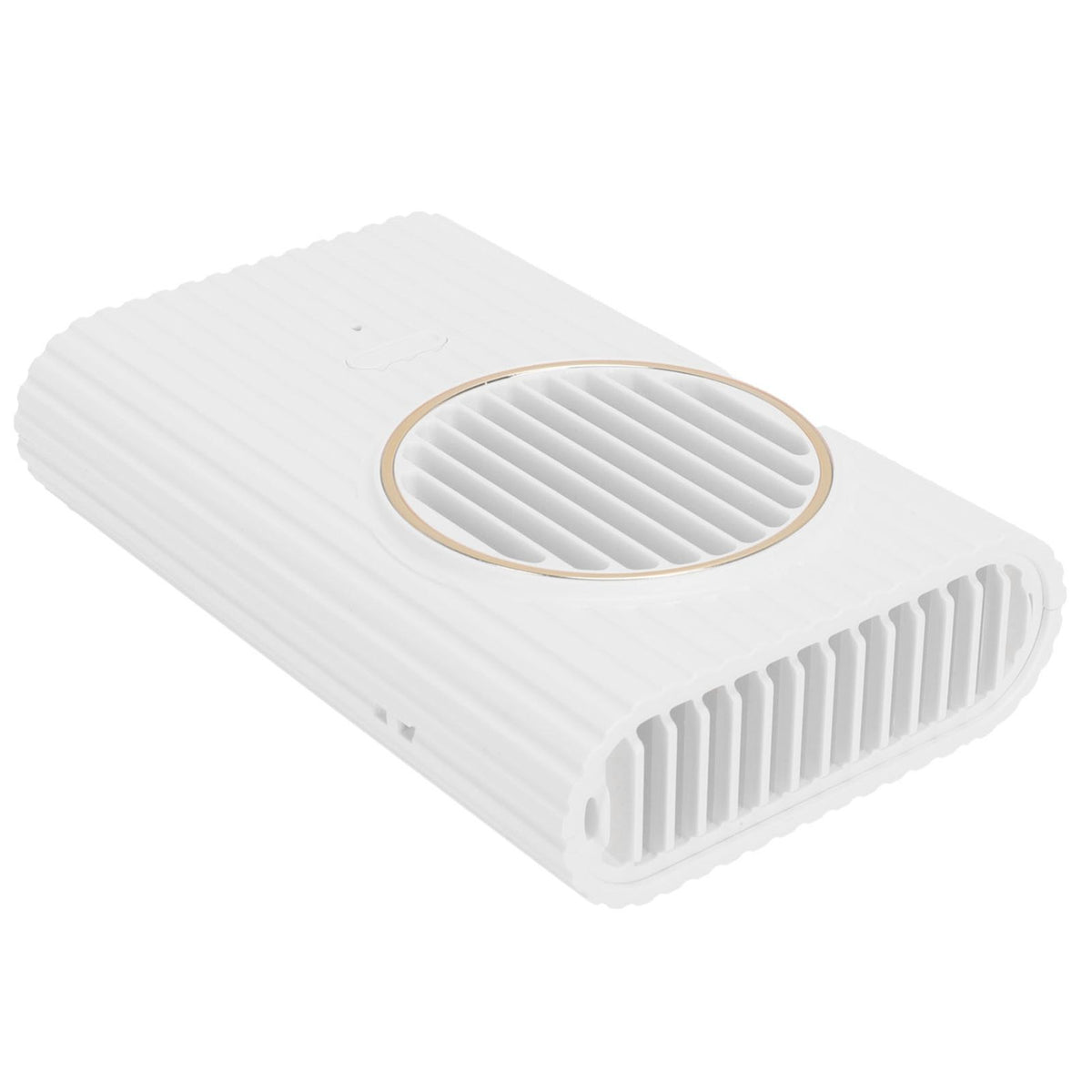 Desktop Hanging Neck Handheld Fan USB Charging Portable Mini Fan for Office BedroomWhite
