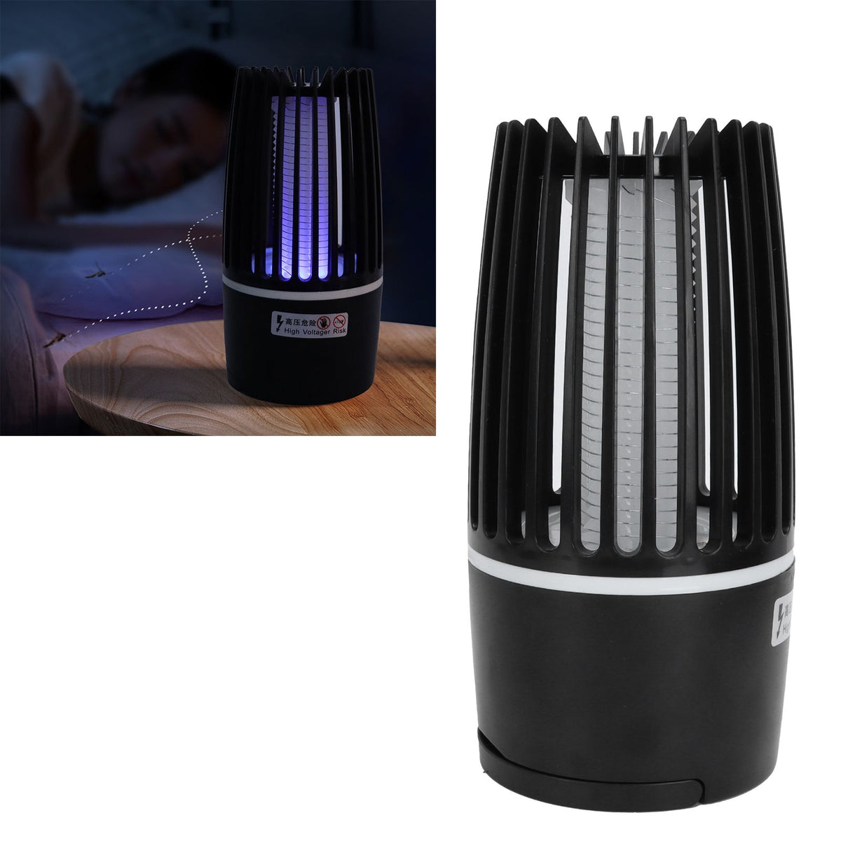 Electric Mosquito Killer Lamp Outdoor USB Powered Mosquito Killing Light for Home Indoor