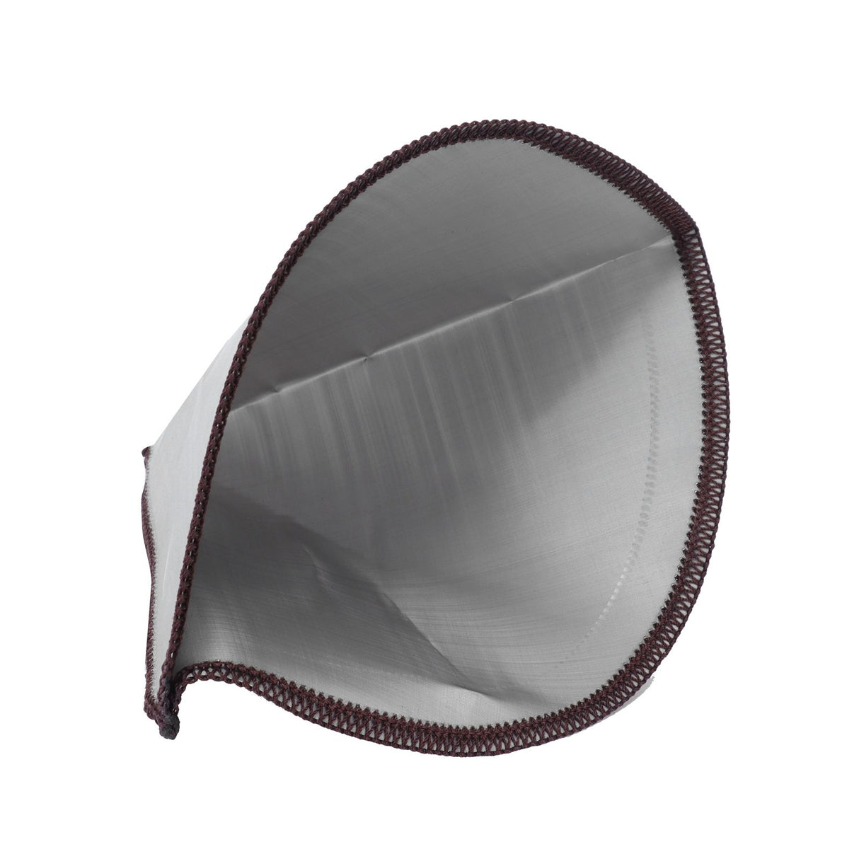 Stainless Steel Coffee Filter Reusable Foldable Coffee Cone Filter Strainer Bag 2-4 Cup