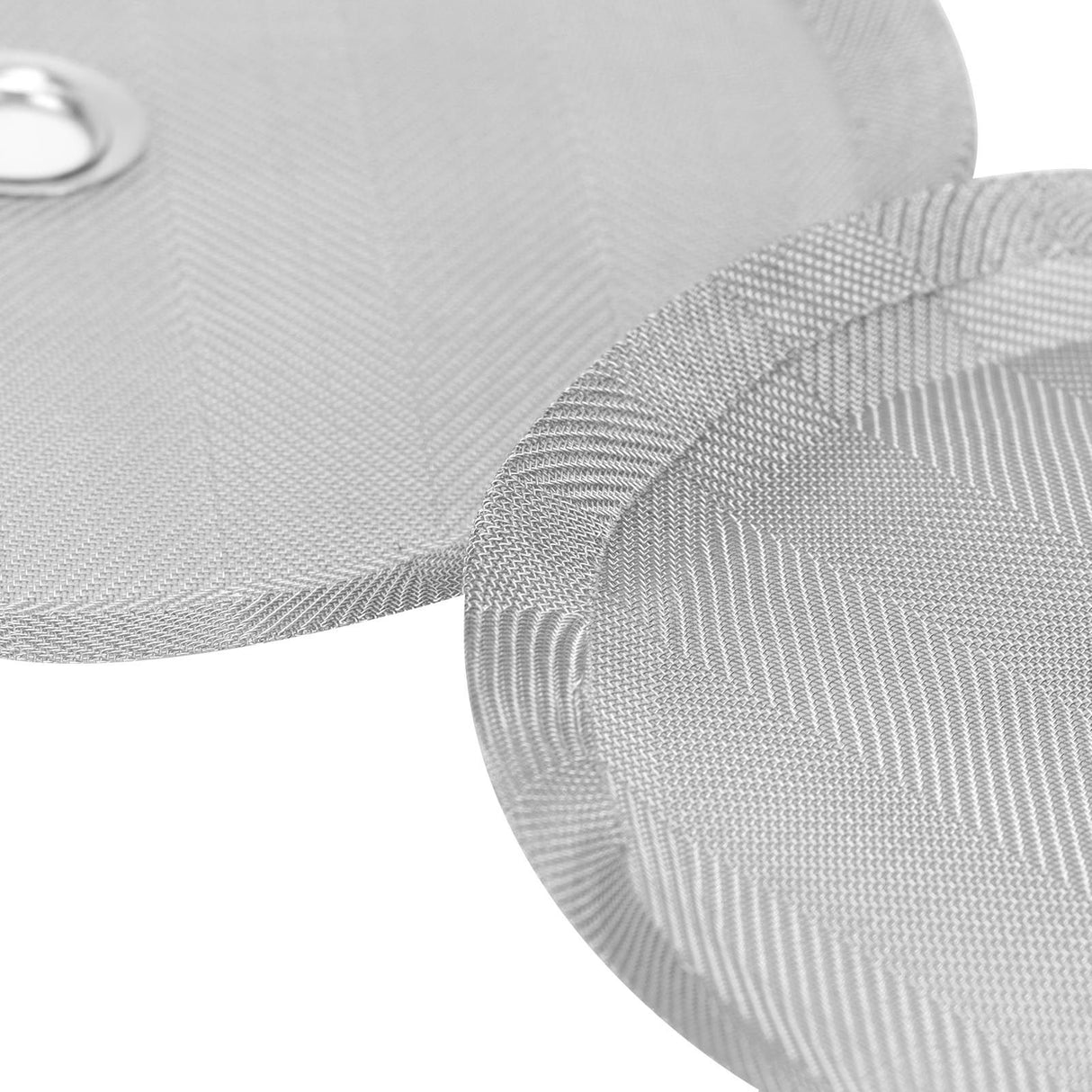 2PCS 100 Mesh Stainless Steel Filter Screen Replacement for Coffee Press Accessory