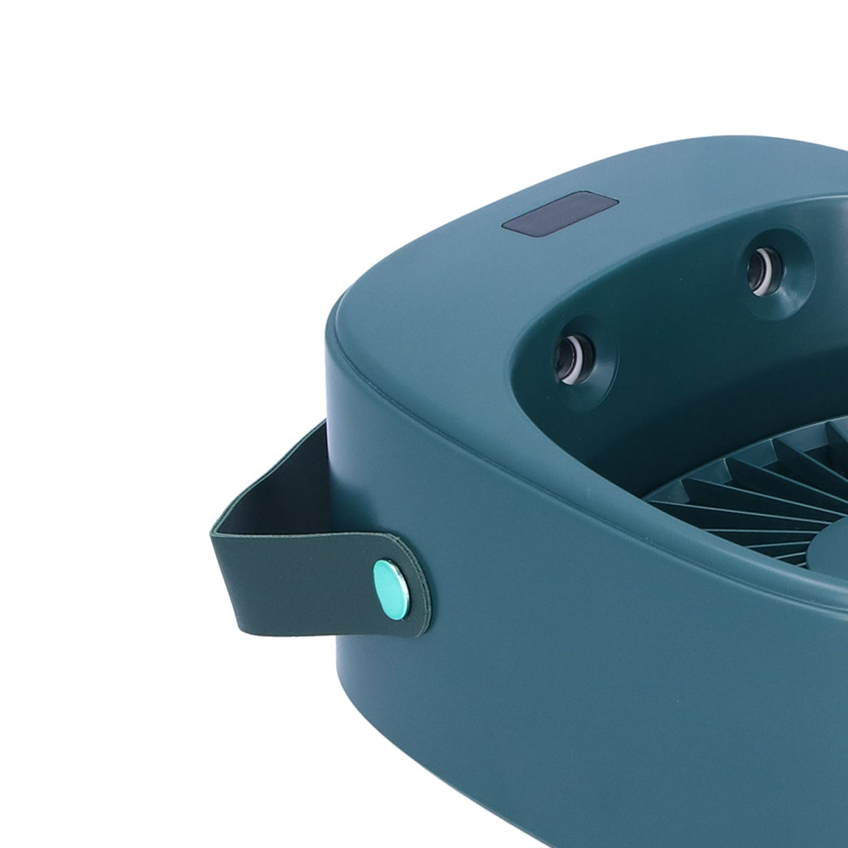 Adjustable Electric Fan Portable Spray Humidification Electric Fan for Home Outdoor DormitoryGreen