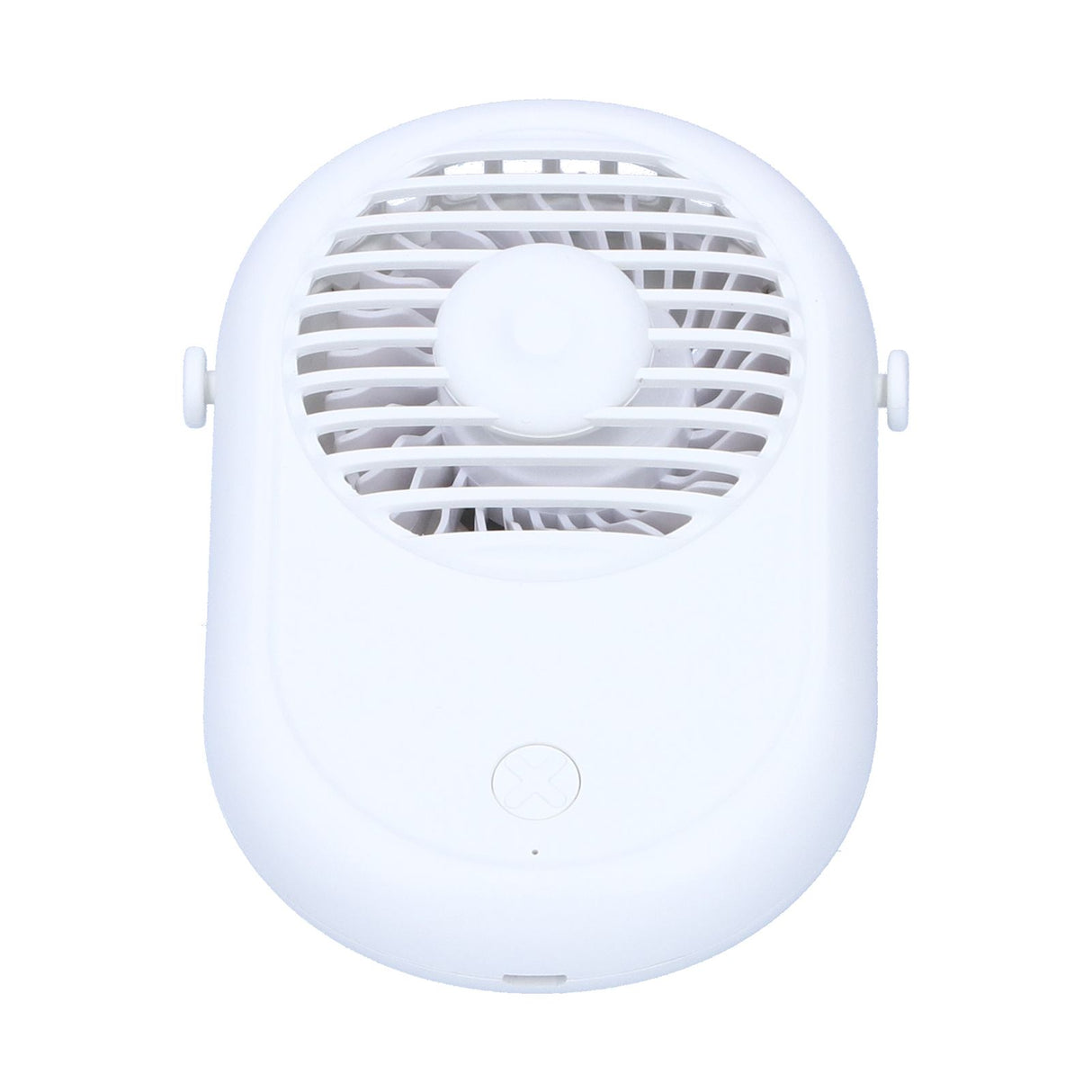 Portable Handheld Electric Fan Mini Compact Neck Hanging Fan for Summer Home Office UseWhite