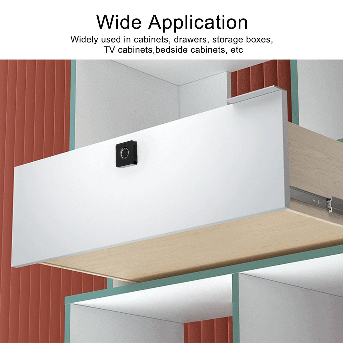 Fingerprint Lock Smart Electronic Cabinet Door Locks Furniture Drawer Lock for Home Office