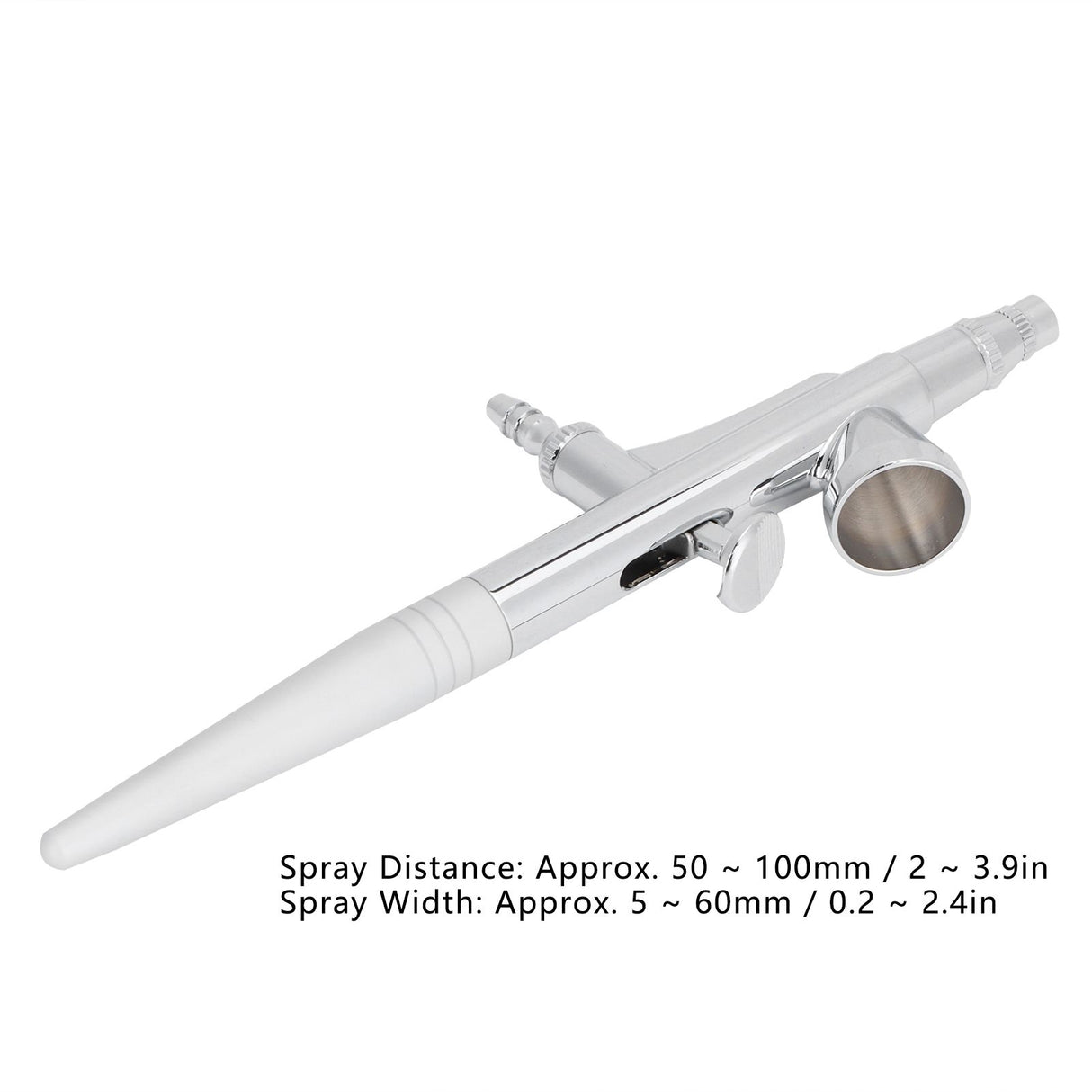 Airbrush Set Ceramic Art Tool DIY Spray Paint Model Inkjet Straight Single Action G-136Hole Diameter 0.2mm