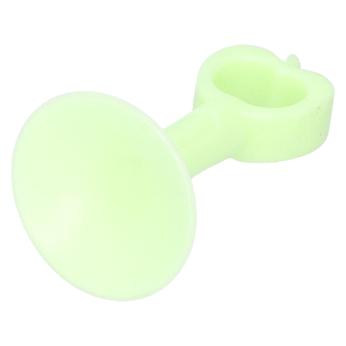 6PCS Door Stopper Anti‑Collision Silicone Wall Protection Home Bathroom Supplies Green