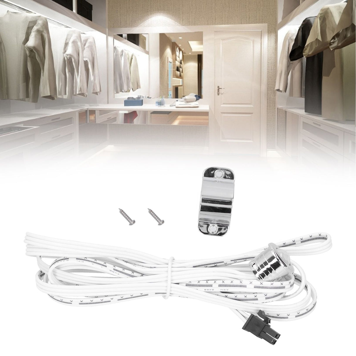 External Sensor Human Body Sensing Switch for LED Cabinet Lights Wardrobe Lamps