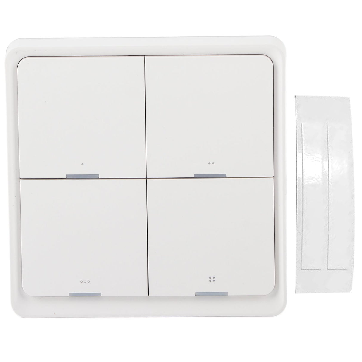 Wireless Scene Switch Intelligent 4‑Way Panel Wall Switch Mobile Phone APP Control for ZigBee